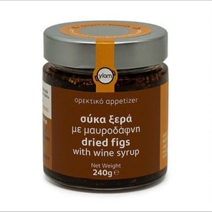 YIAM handgemachte getrocknete Feigen mit Weinsirup, 240 g