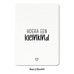 Postkort - Hurra et barnebarn