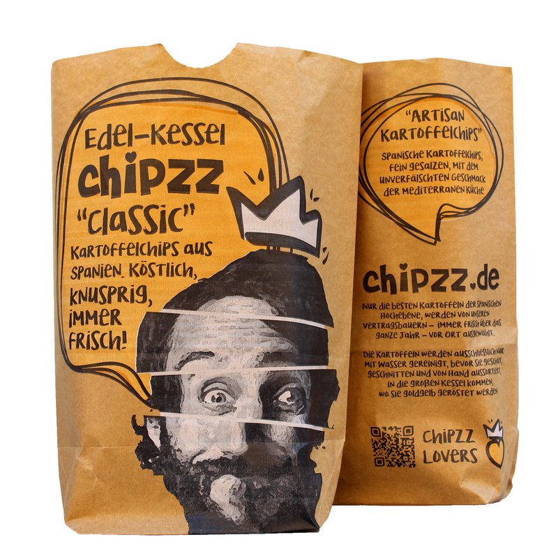 Kartoffelchips Chipzz Mix Classic & Paprika & Sal de Mar & Serrano