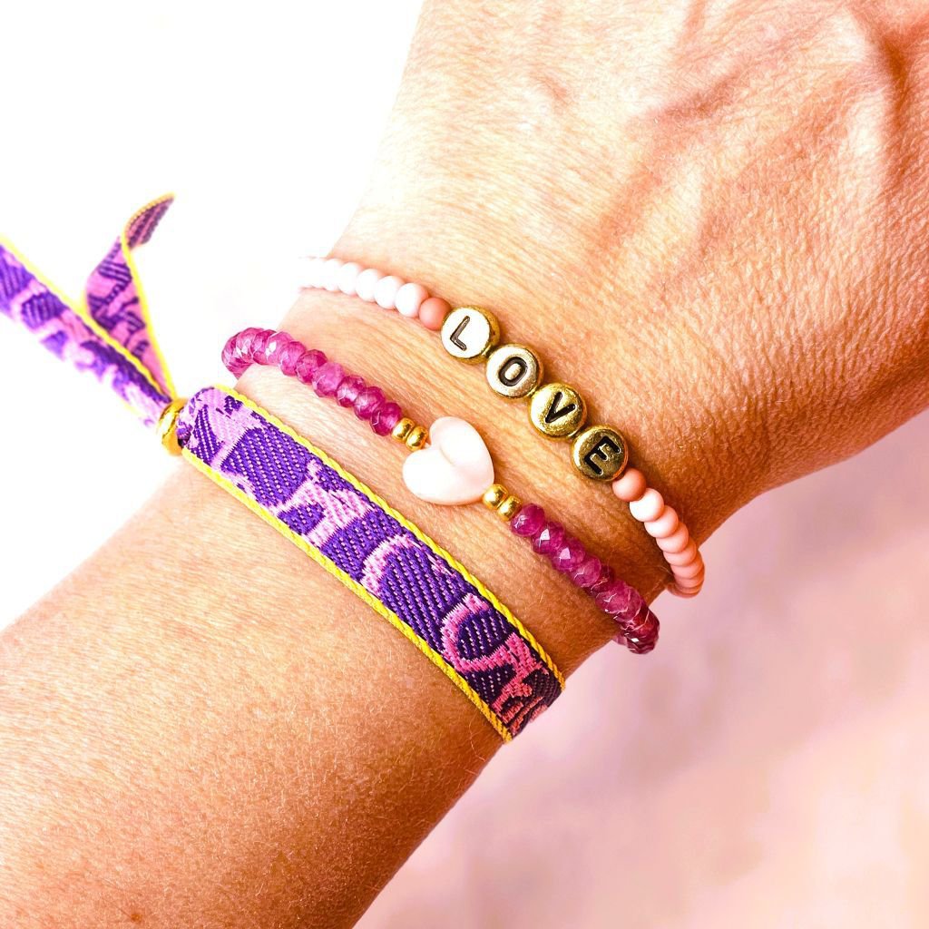 Ribbon bracelet fancy