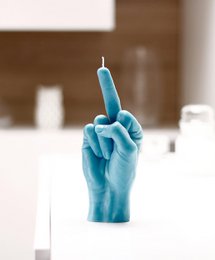 F*ck you Candle Blue