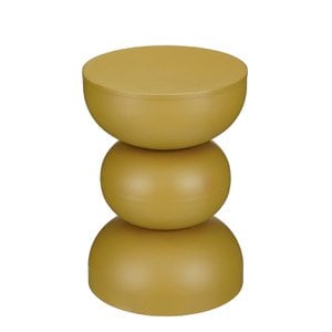 Luna side table ocher