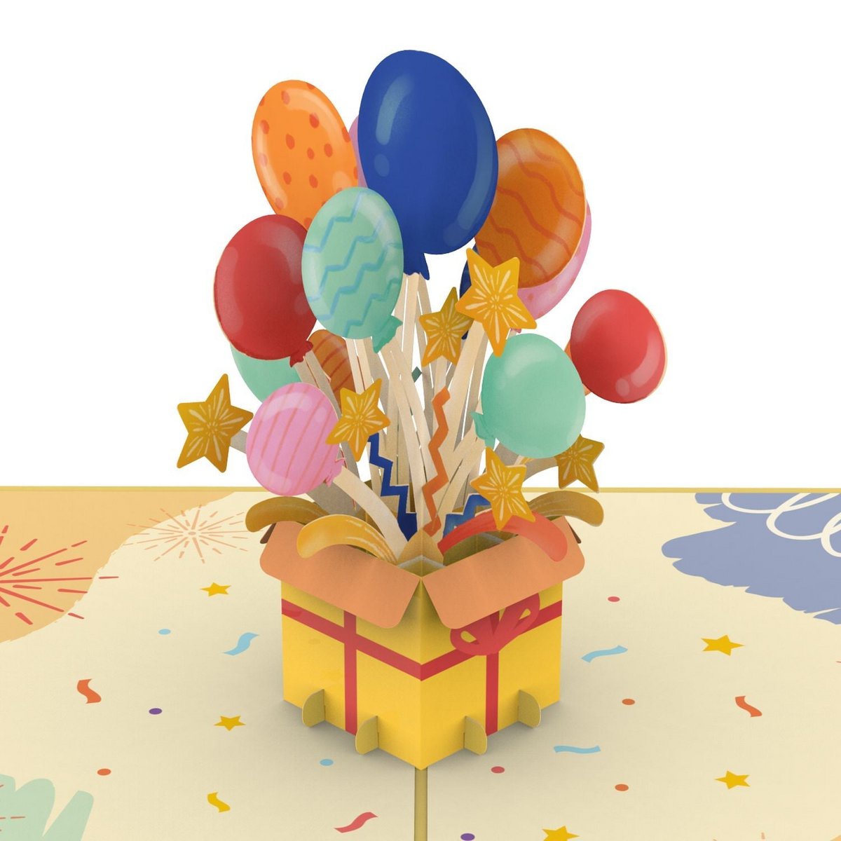 Biglietto pop-up per confezione regalo