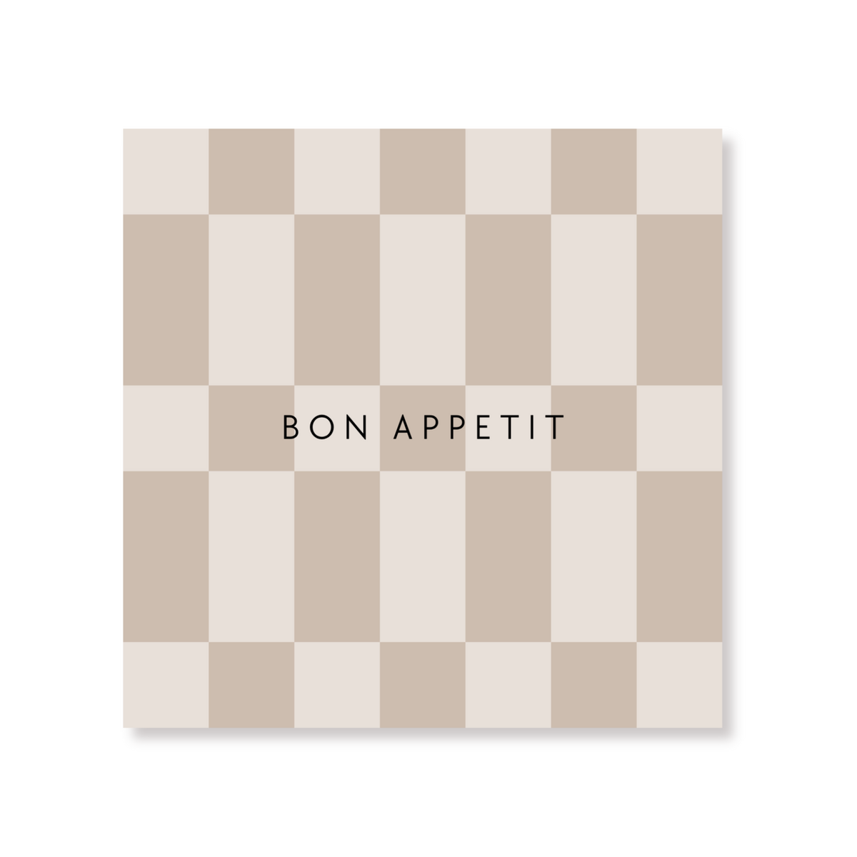 Papierservietten „Bon Appetit“ FSC – 3-lagig – 33x33 cm (20 Stück)