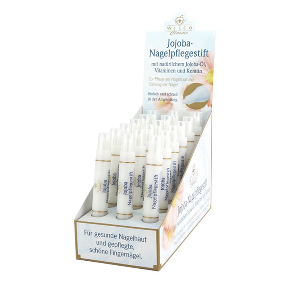 Wilco Classic Jojoba nail care pen with interchangeable tips