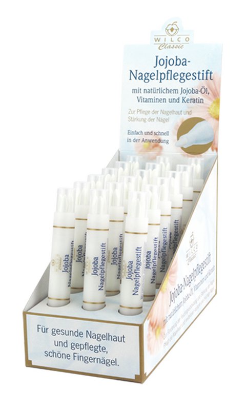 Penna per la cura delle unghie Wilco Classic Jojoba con punte intercambiabili