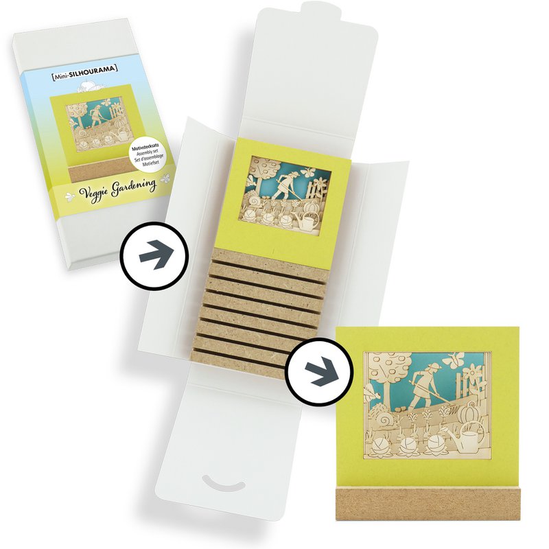 Veggie Gardening-Silhoubox M