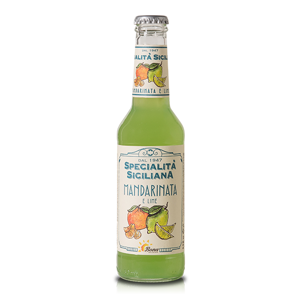 Siciliansk Specialitet Mandarinata og Lime Drink (275 ml) - Bona Drinks
