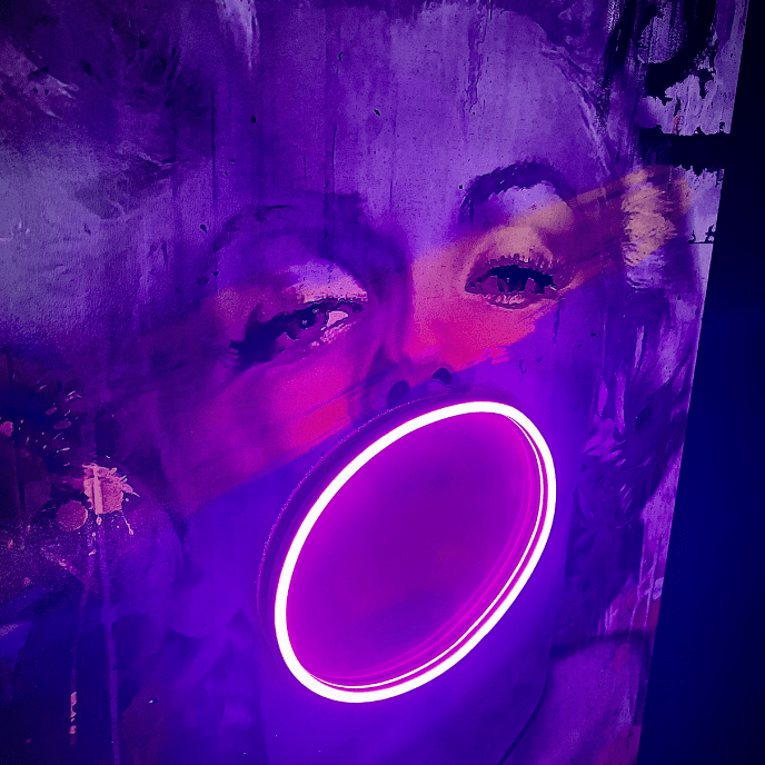 Marilyn Bubble V.2 | LED Wall Art