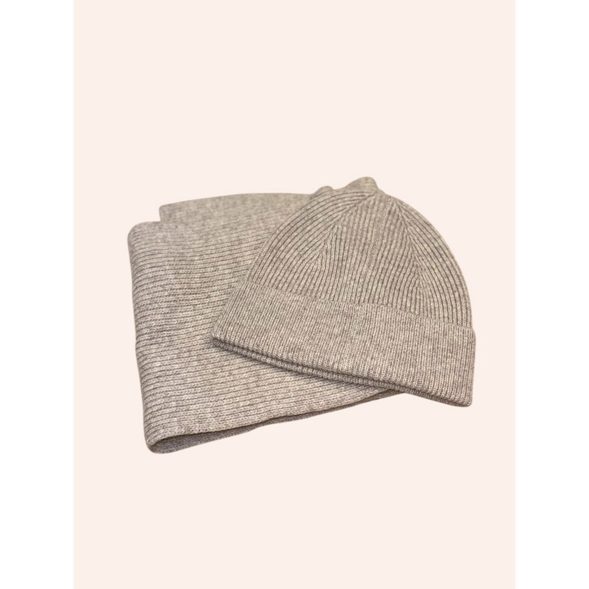Bonnet et écharpe en 100% laine merinos