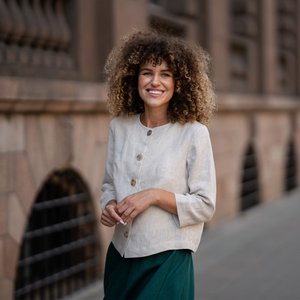 Jacke mit Knöpfen Alice