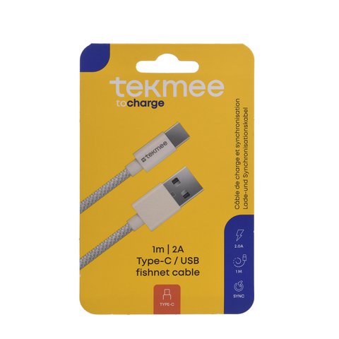 Flexibles iPhone-Kabel 1 Meter TYPE-C und USB