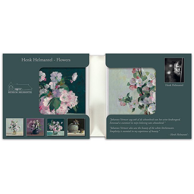 Card folder - Henk Helmantel, Flowers