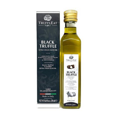 Extra vierge olijfolie met zwarte truffel 250 ml
