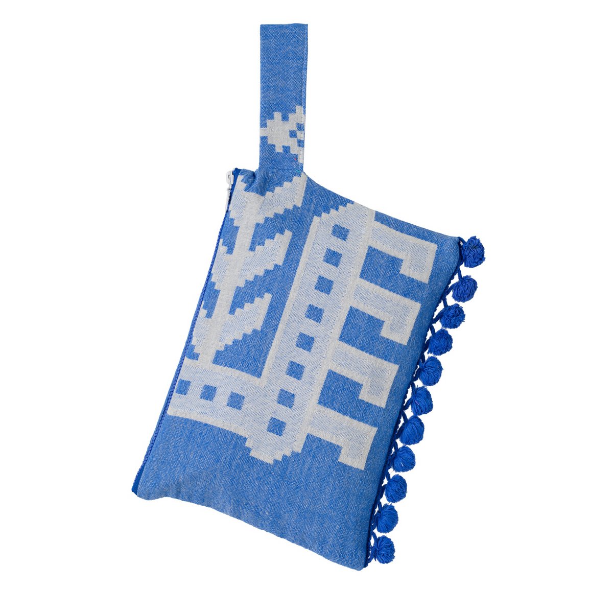 CLUTCH ΚΕΝΤIΜΑ PONPON P.BLUE&N.BLUE