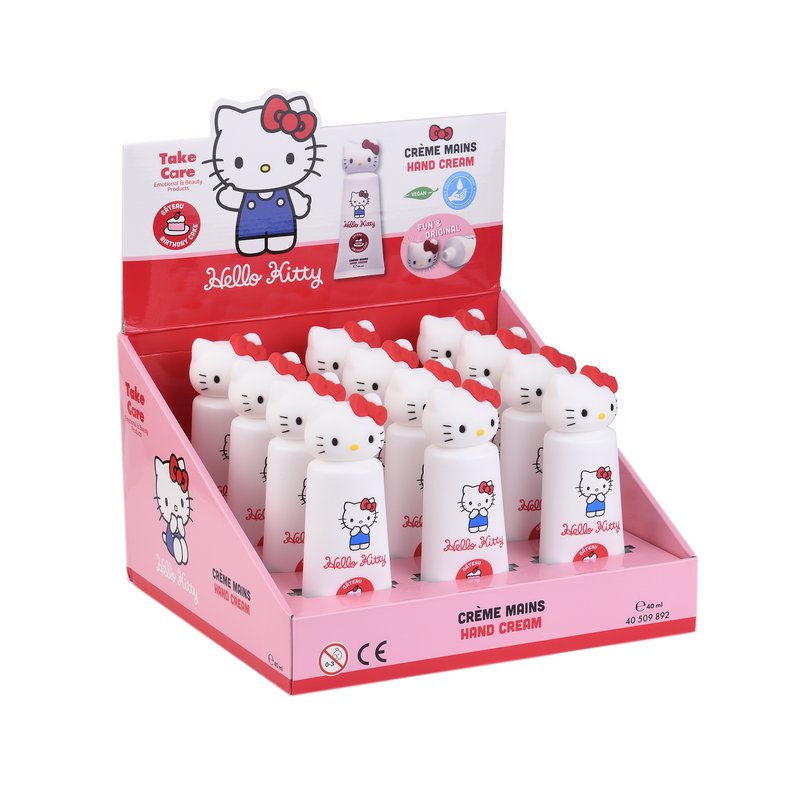 Crème mains 3D Hello Kitty -  40ml