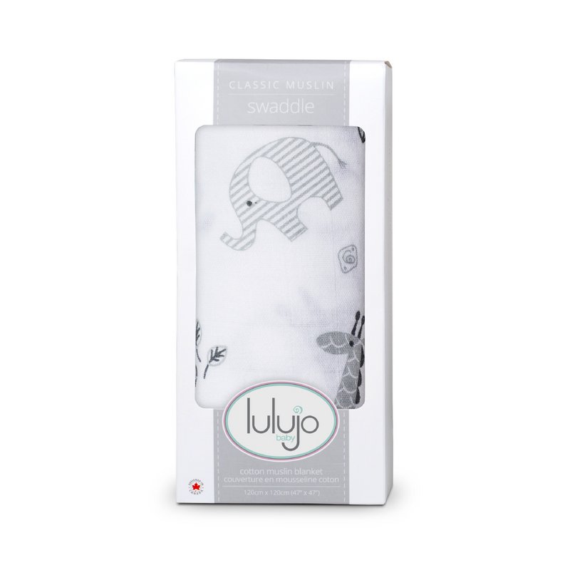 Lulujo Swaddle 120x120 - Afrika