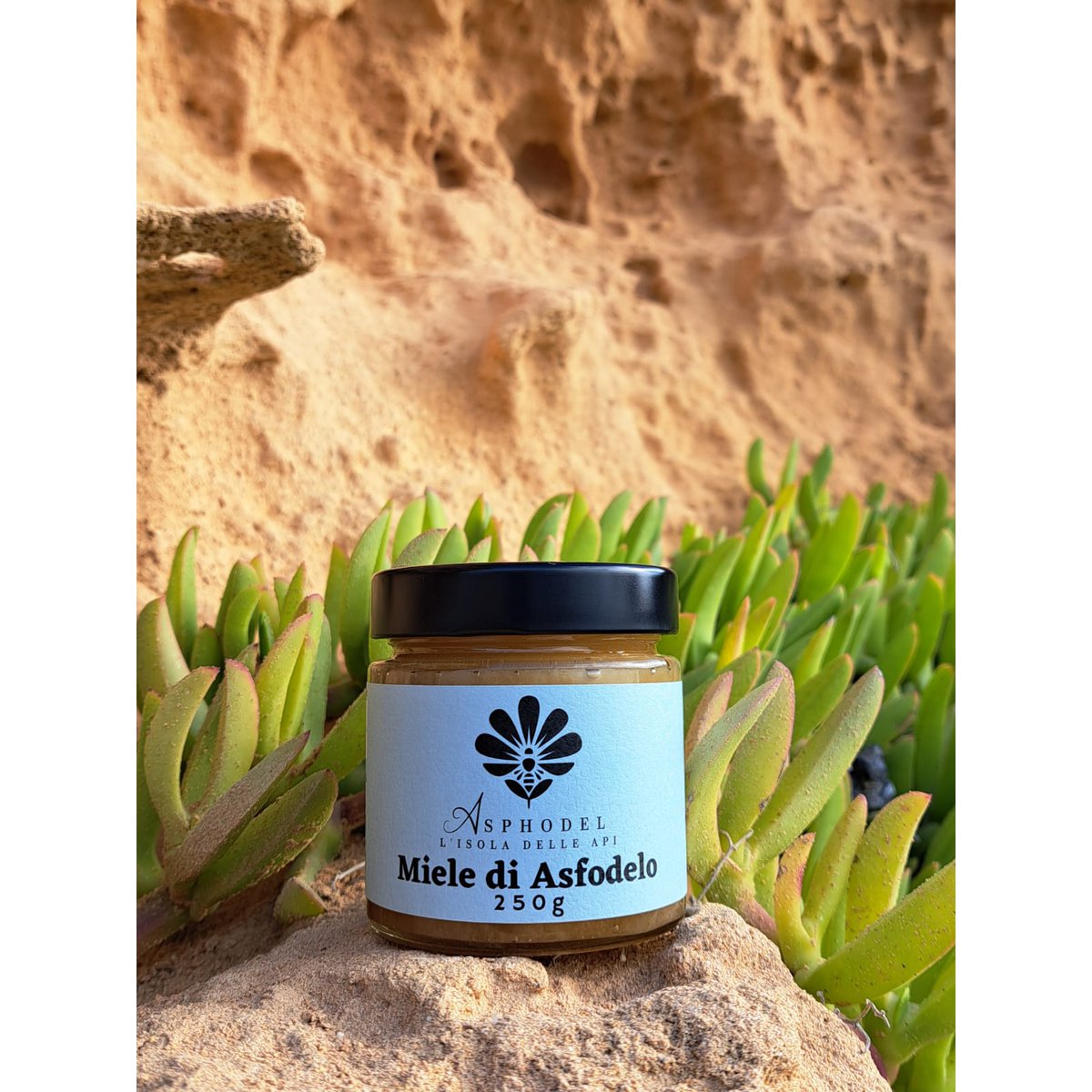 Asphodel Honing - 100% Sardijnse Rauwe Honing - Natuurlijk - 250g