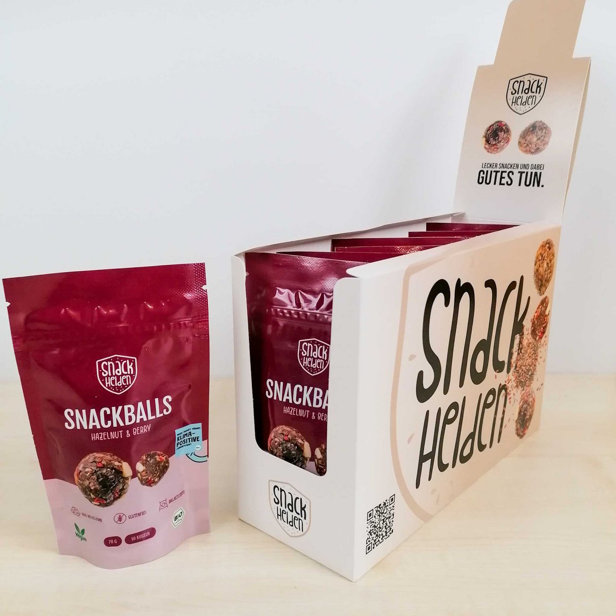 Snack Balls - Hazelnut & Berry