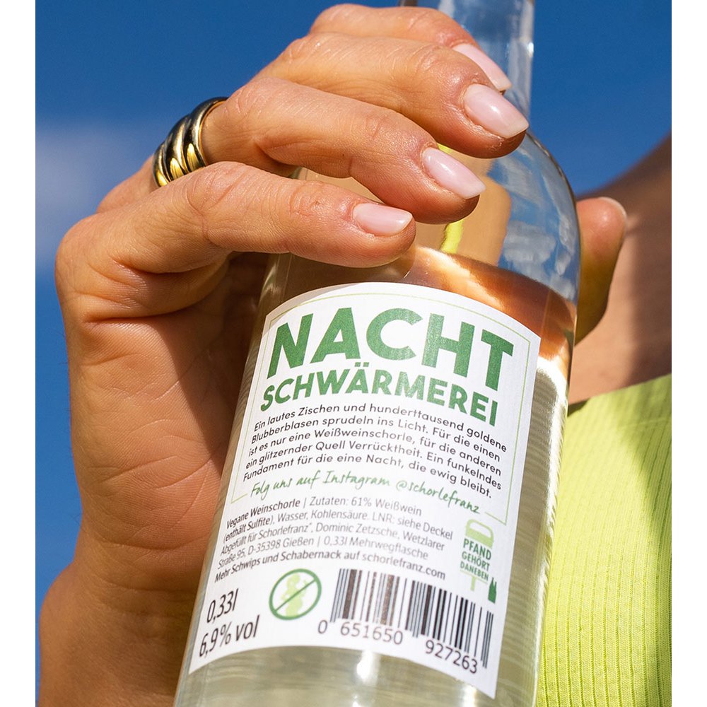 Schorlefranz de vino blanco Spritzer orgánico 0.33L (Spritzer de vino)