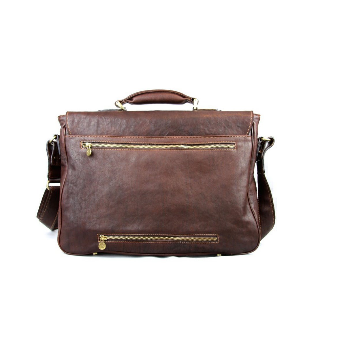 Borsa in pelle 41 cm di lunghezza x 30 cm di altezza
