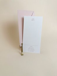 Postcard with simple, elegant design featuring the text "For You" in a minimalist style. Suitable for various occasions and gift-giving.