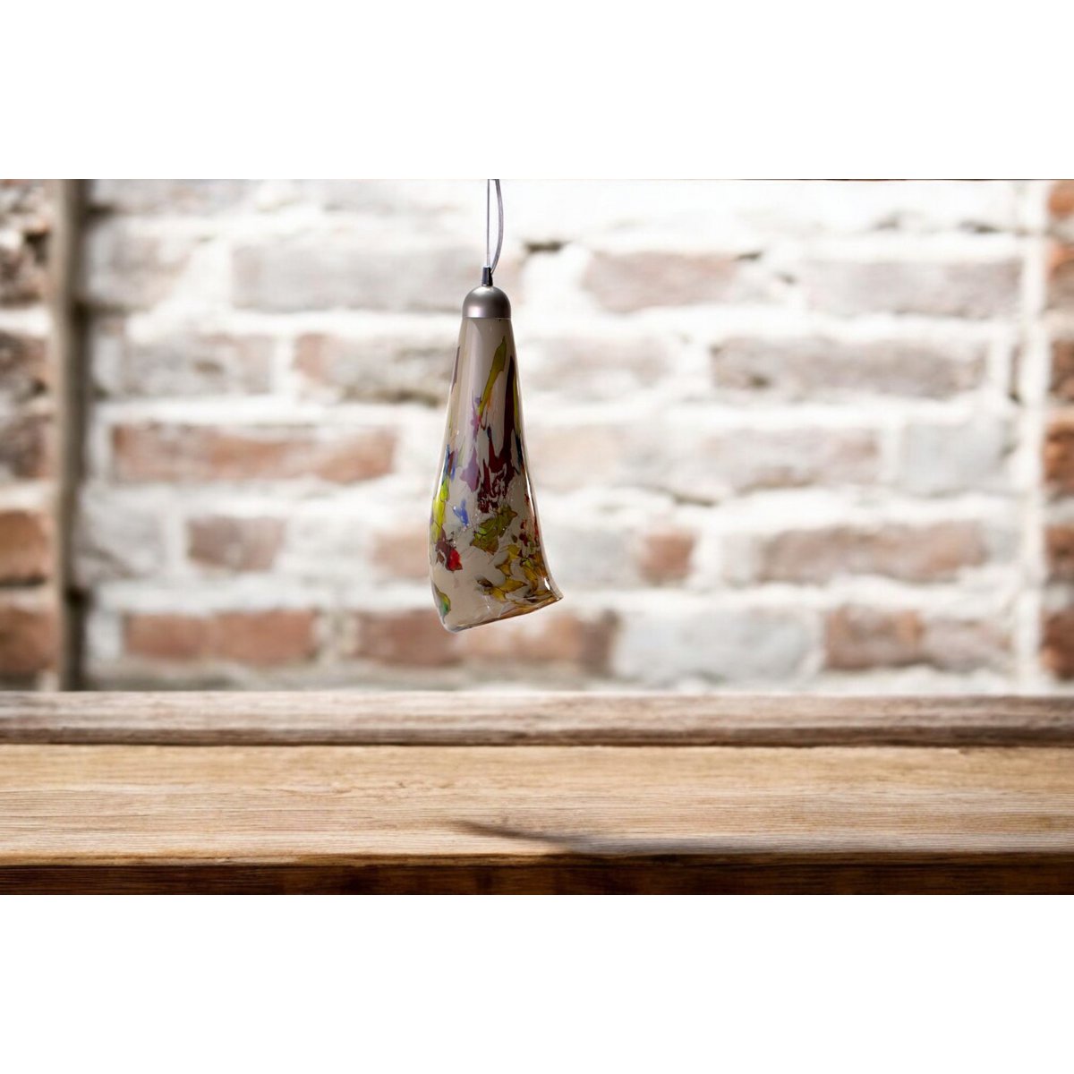 Hanglamp Linea Multicolor Lang | Glass Pendant | Design Hanglamp