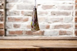 Lampe suspendue Linea multicolore Long | Pendent en verre | Lampe suspendue du design