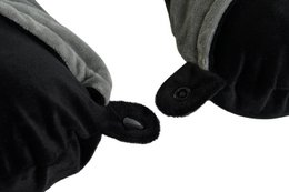 COUSSIN DE VOYAGE POLYESTER 30X10X32 CAPUCHE NOIR RC208034