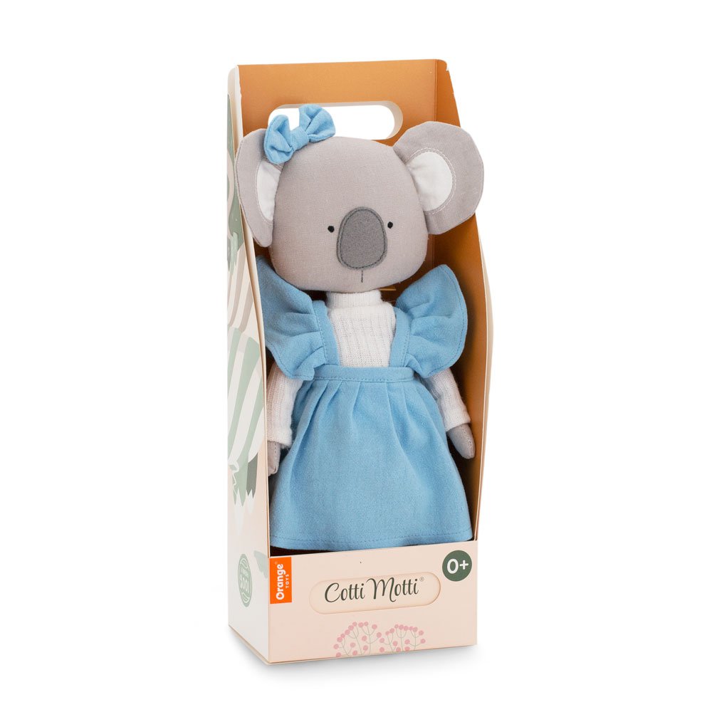 Katoen zacht speelgoed, Cotti Motti -Anie de Koala (30 cm)