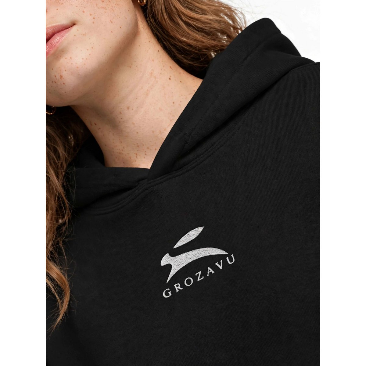 Suede-Finish Hoodie — 350 g/m²