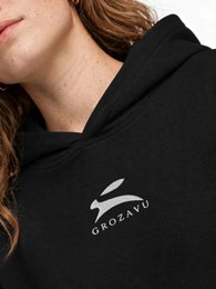 Suede-Finish Hoodie — 350 g/m²