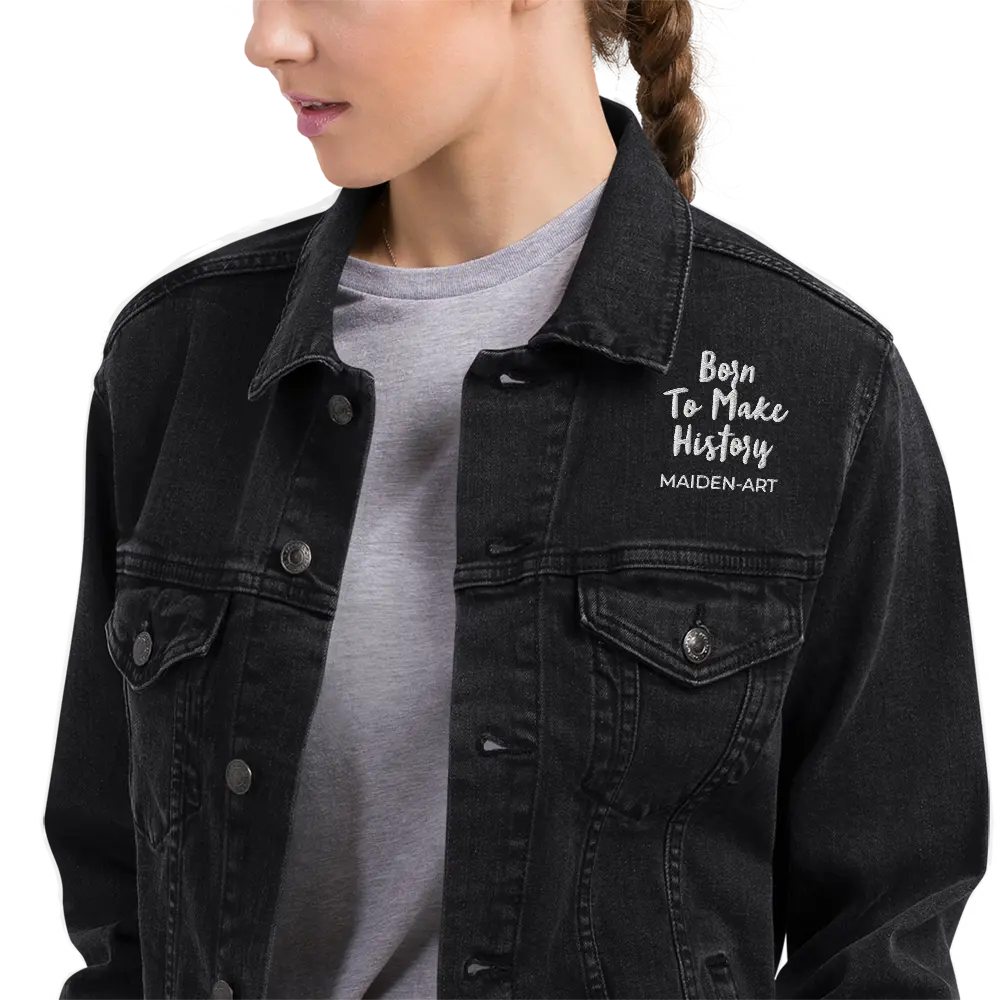 Denim jacket The Rebel Girl in Me will Never Die Unisex denim jacket