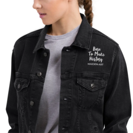 Denim jacket The Rebel Girl in Me will Never Die Unisex denim jacket