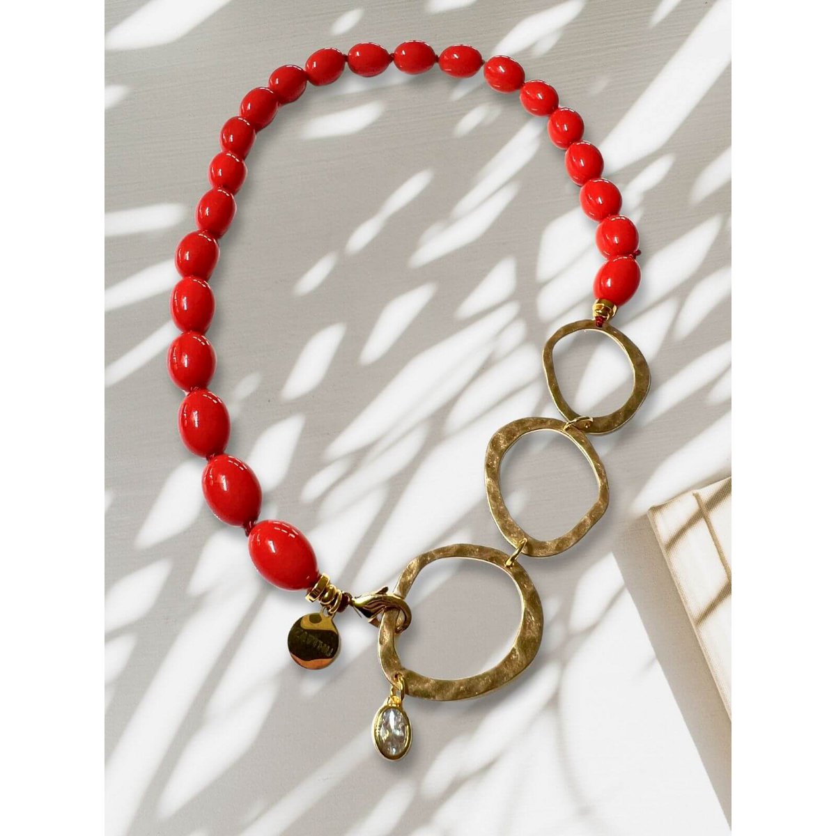 Collana di liuto rossa