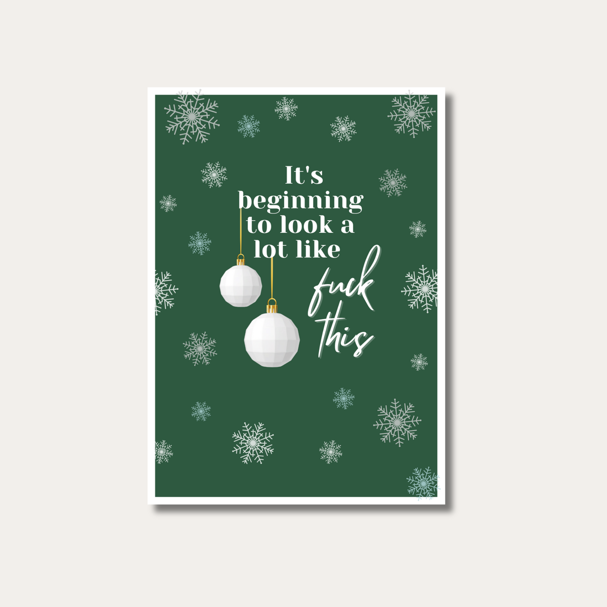 Postkarte | Looking Like Fuck This