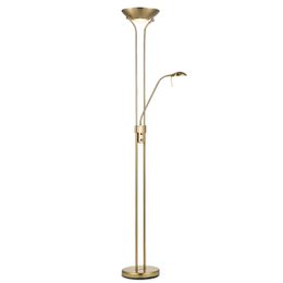 Lampadaire LED Uplight R7s + G9 de Home Sweet Home - Or Classique/Bronze