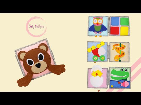 Peek-a-Boo – Mini libro tranquillo di 6 pagine