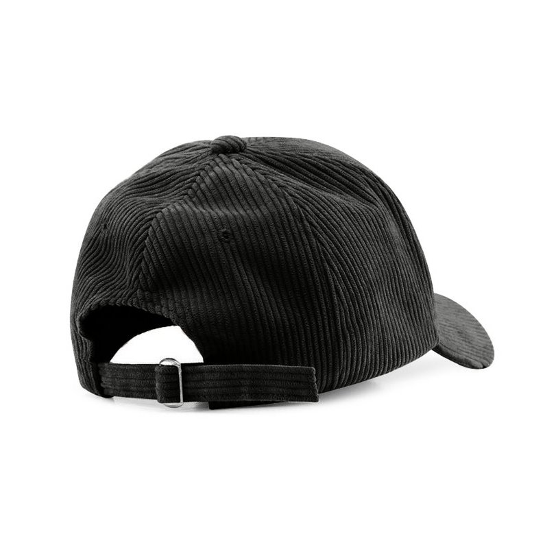 Legend Cap Basic - eindbaas - Corduroy - Black