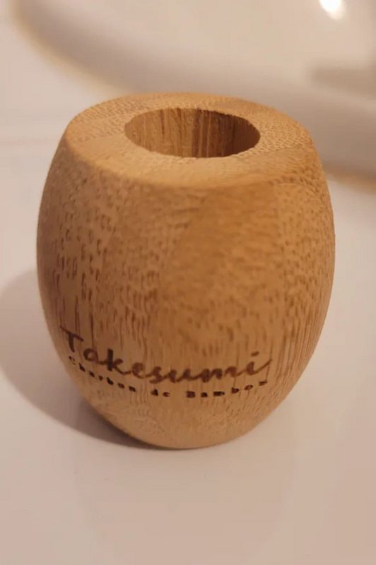 Bamboo Toothbrush Holder