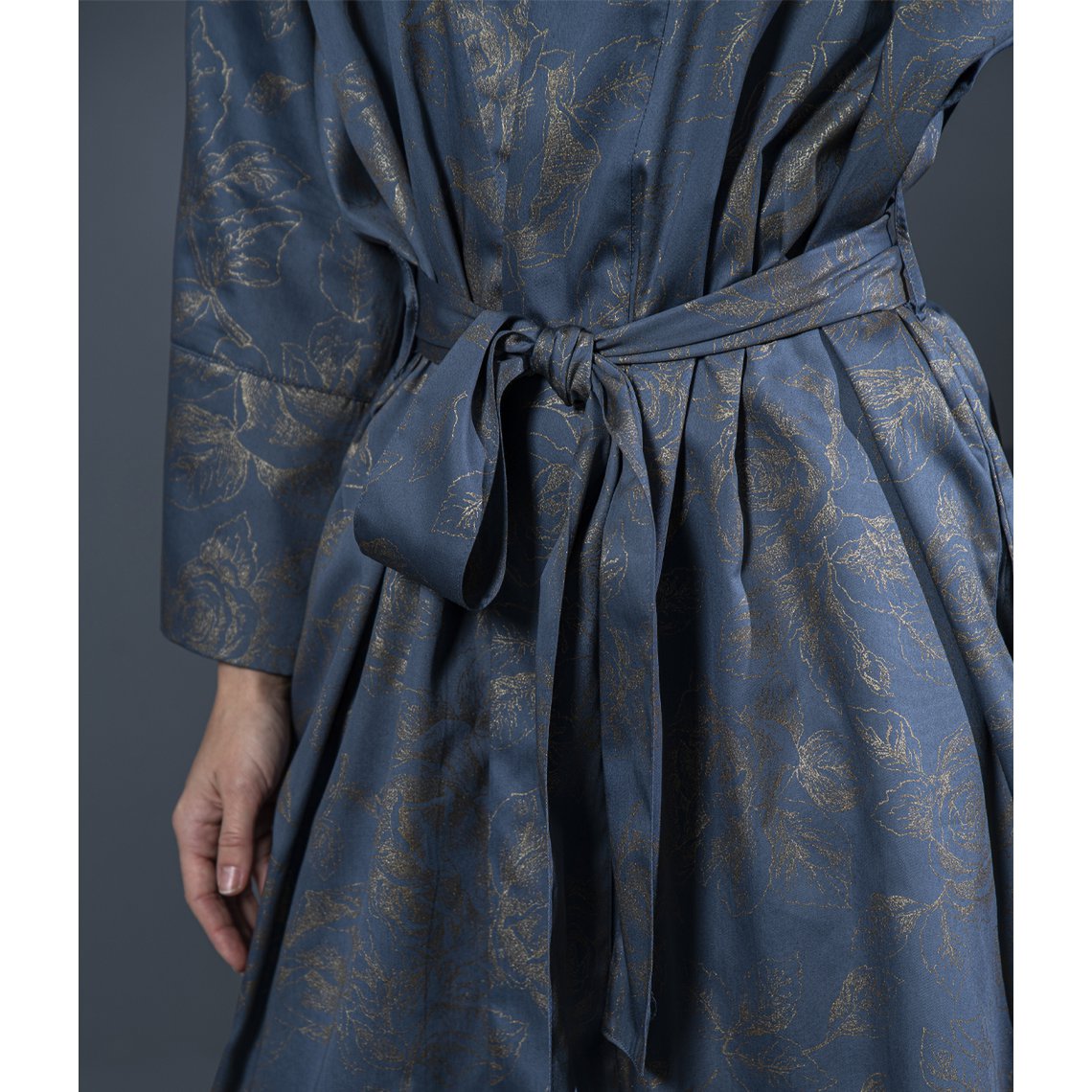 Bathrobe kimono Rose Line