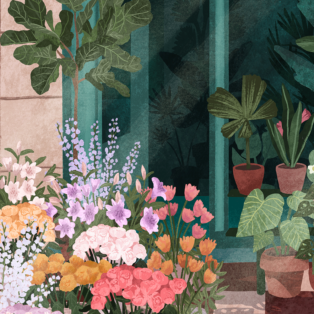 Floristería francesa