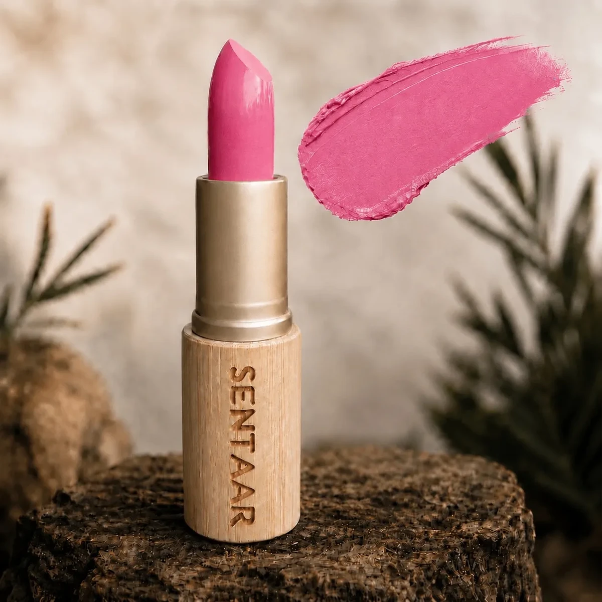 Rouge à Lèvres Minéral Hydratant QUARTZ – Longue Tenue – Sans Mica naturel