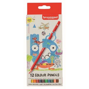 Bruynzeel 12 Colored Pencils long
