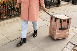 Hulkenbag Grande rosegold con copertura build