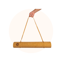 Cork Yogamåtte Bærerem