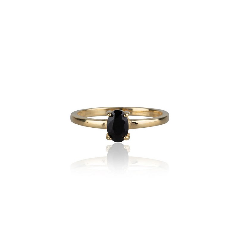 Es ist eine Steinsache | Ring | Gold Zirkonia