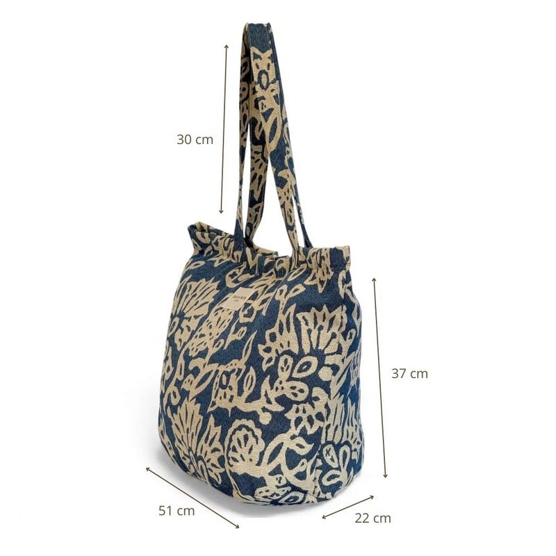 Large Shopper with zipper AKAY