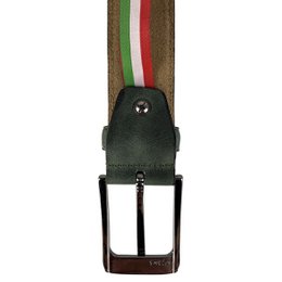 Monogramm Ledergürtel | Echtes Leder | Herren & Damengürtel | 3,5 cm | 8 Farben