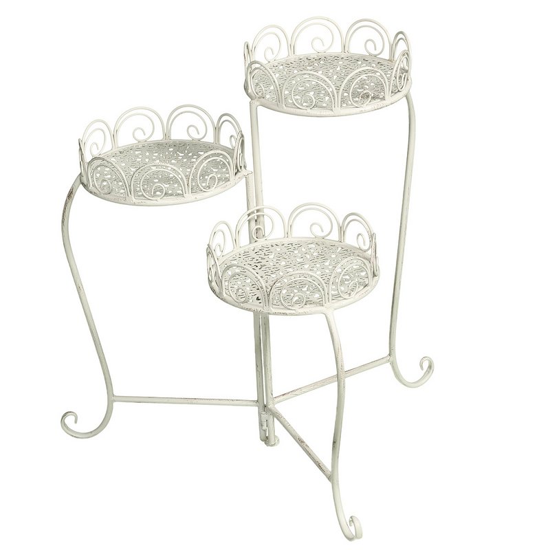 3 flower stands - foldable